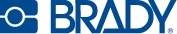Brady Corporation logo in blue on white background