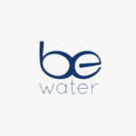 BeWater brand logo in blue
