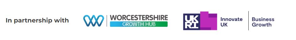 Organisations that Simple Design Works has partnered with - Worcestershire Growth Hub and Innovate Edge UK